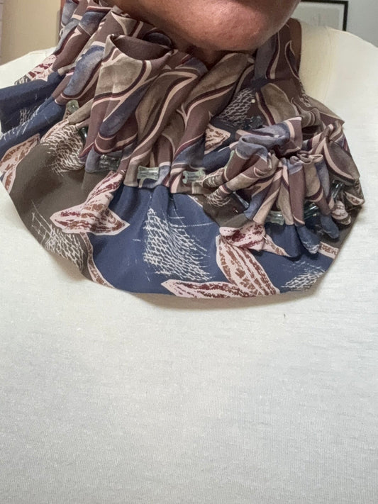 Double Cocoa Ruffle Bloom