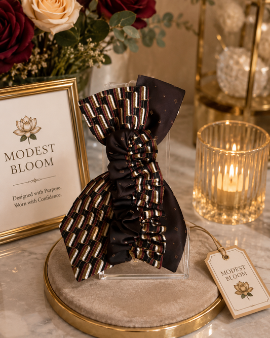 The Mocha Mosaic Bloom