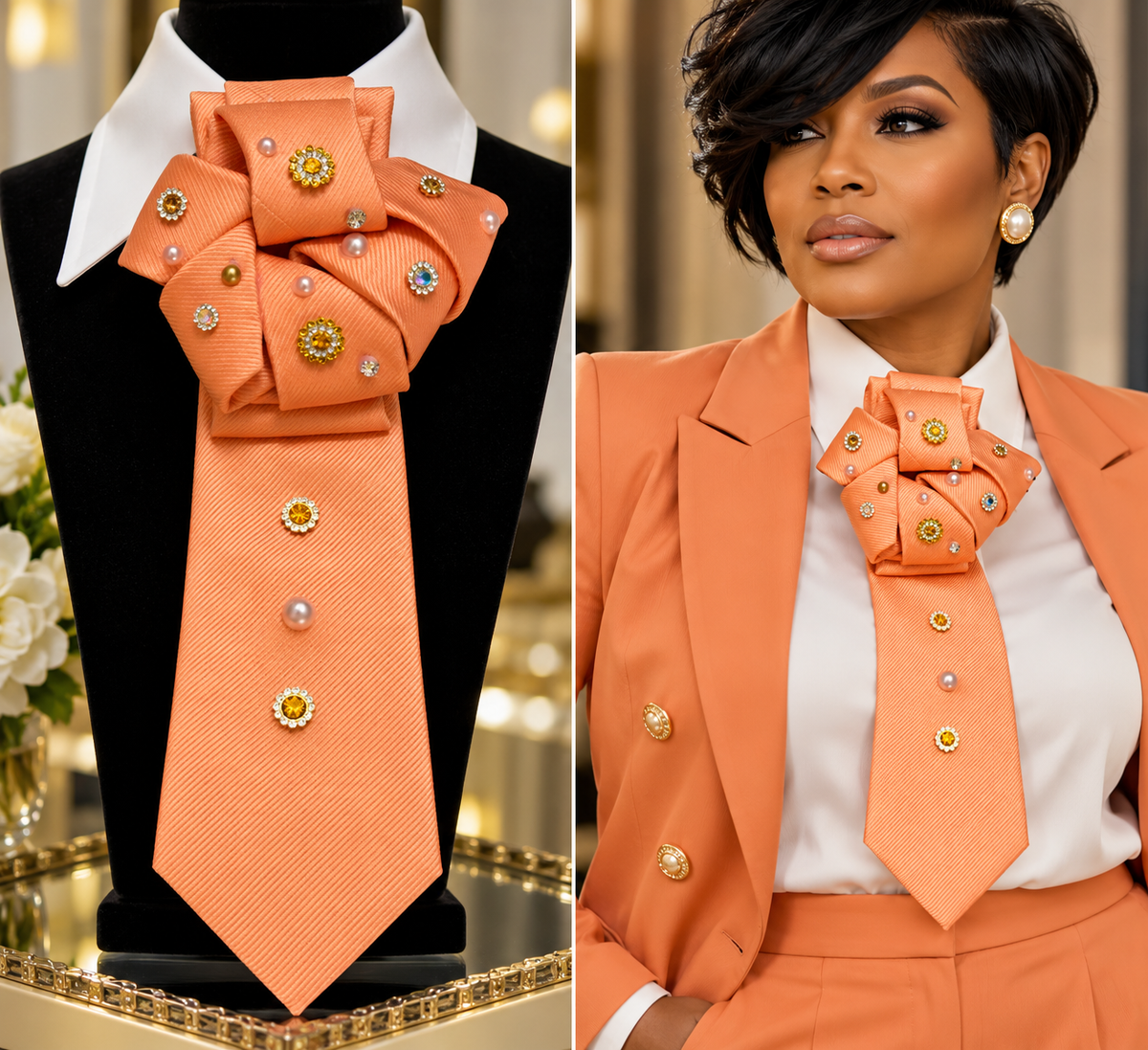 Peach Blossom Elegance
