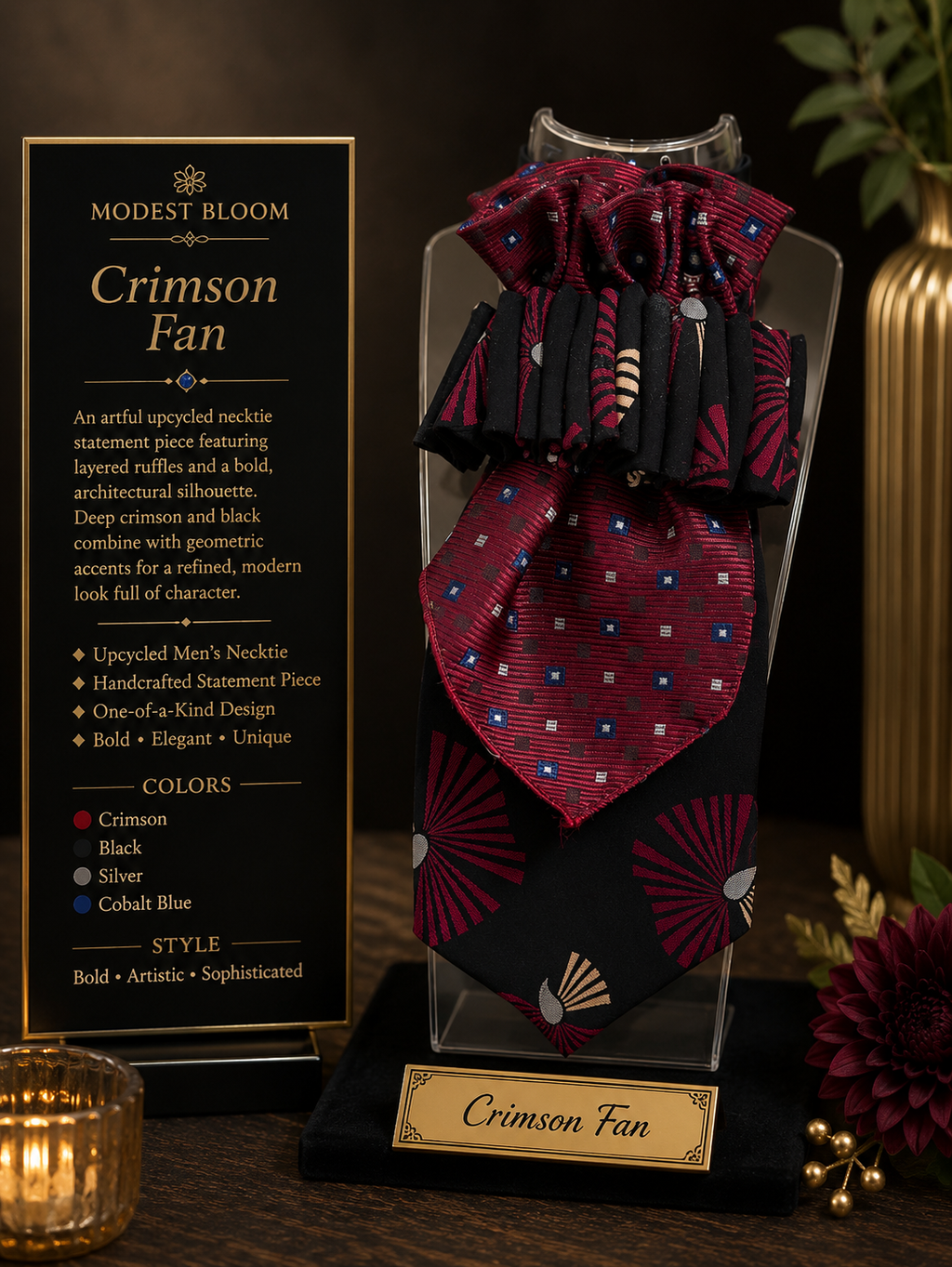 Crimson fan