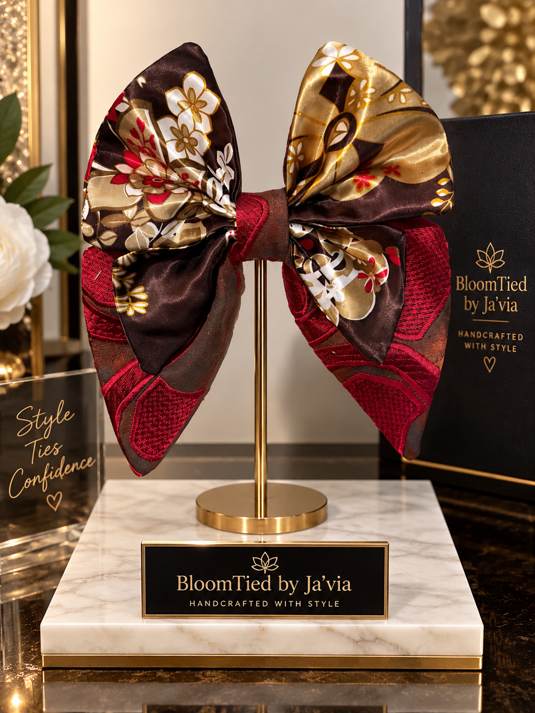 The Autumn Royale Bloom Bow