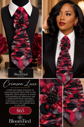 Rhinestone Crimson Luxe