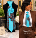 Turquoise Mocha Bloom