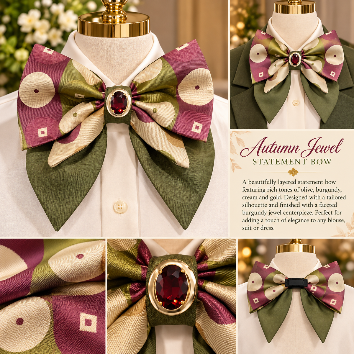 Jewel Statement Bow