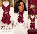 The Houndstooth Bee Elegance BloomTie