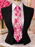 Ribbons of Hope – Breast Cancer Awareness Statement Tie
