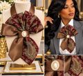 Autumn Royale Paisley Statement Tie