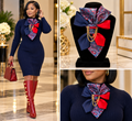The Royal Paisley Statement Bow