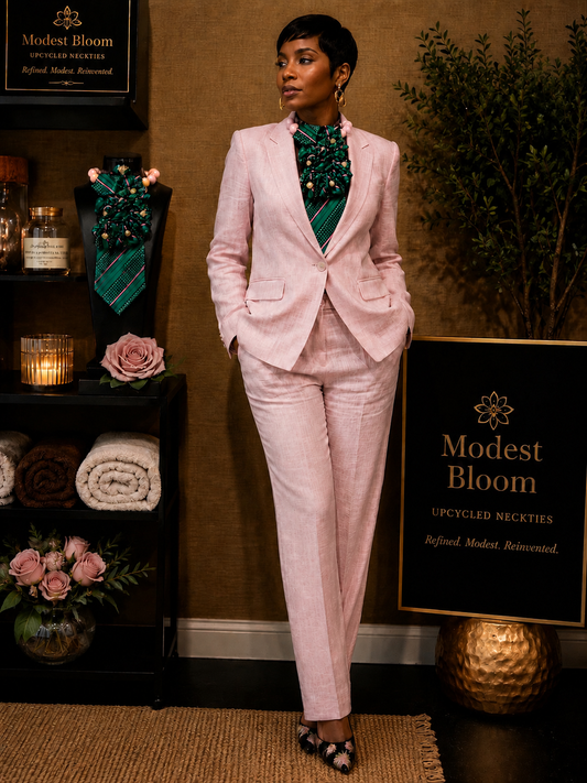 Emerald Blush Cascade