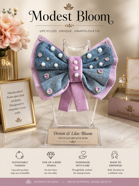 Lilac Bow Tie