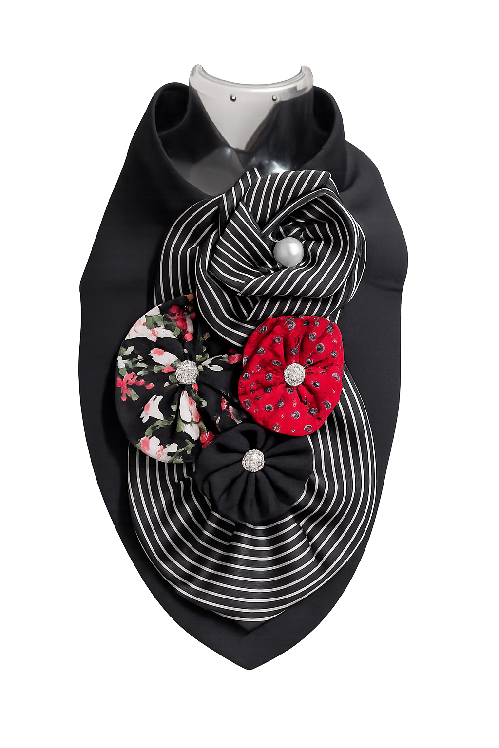 Midnight Garden Pinstripe
