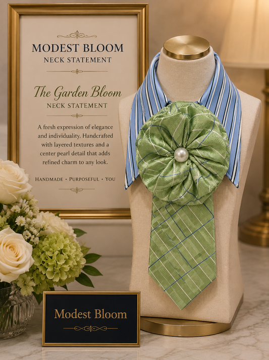 Spring Garden Bloom Tie 🌿