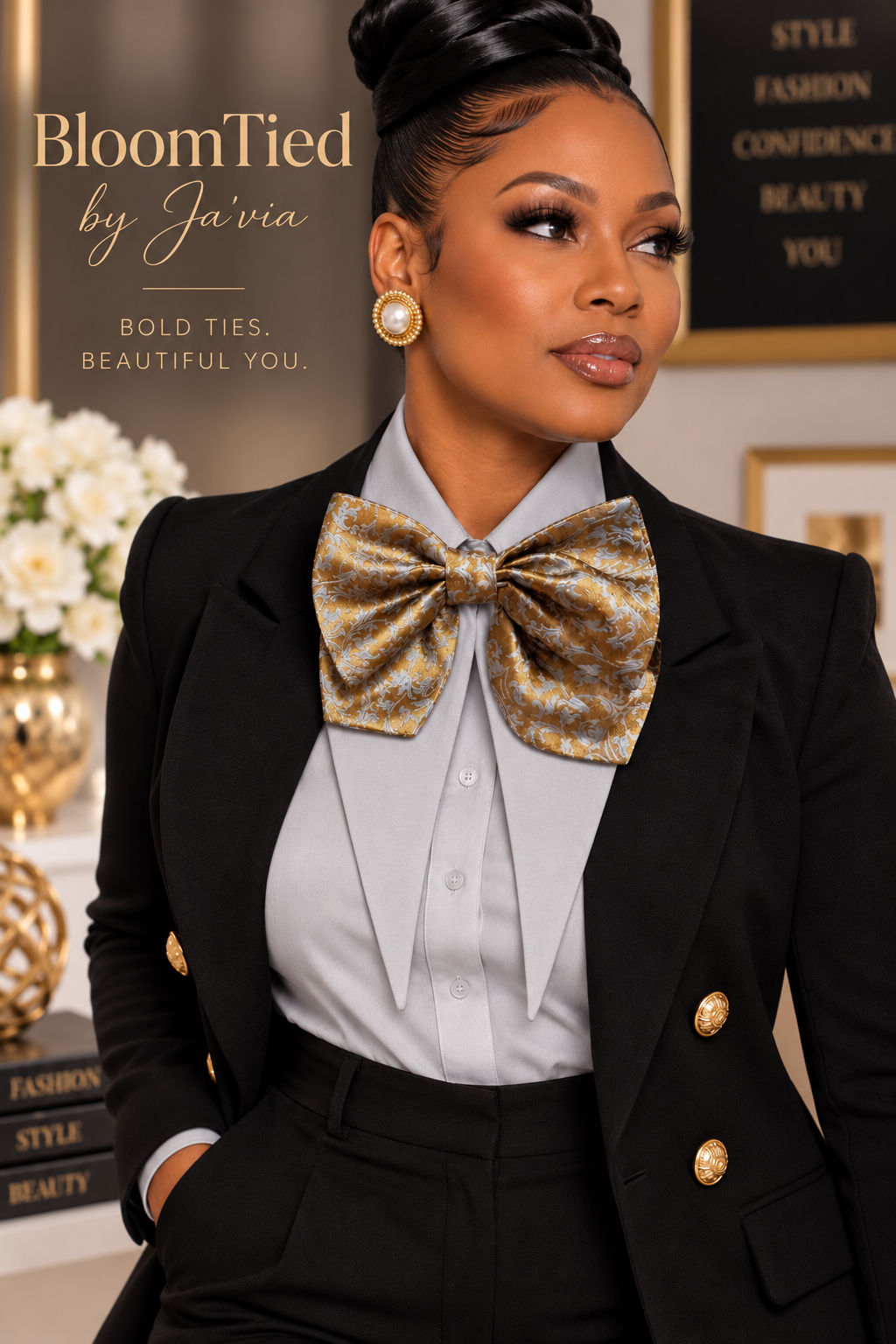 The Gilded Grace Bow