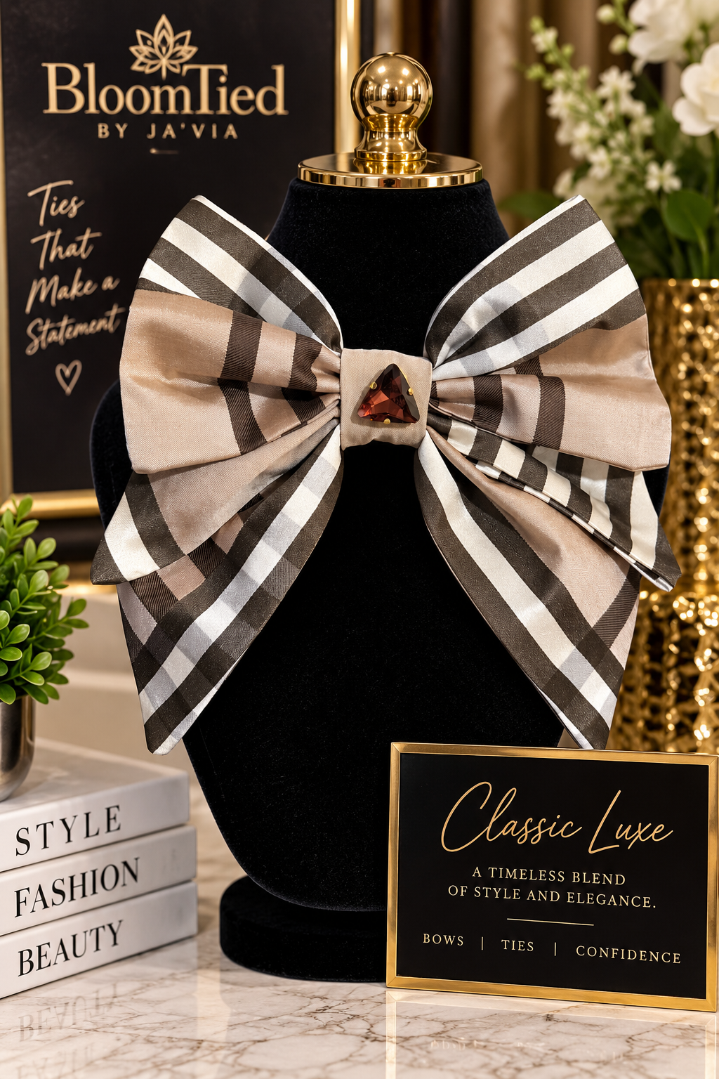 Classic Luxe Statement Bow