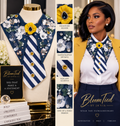 Golden Denim Garden