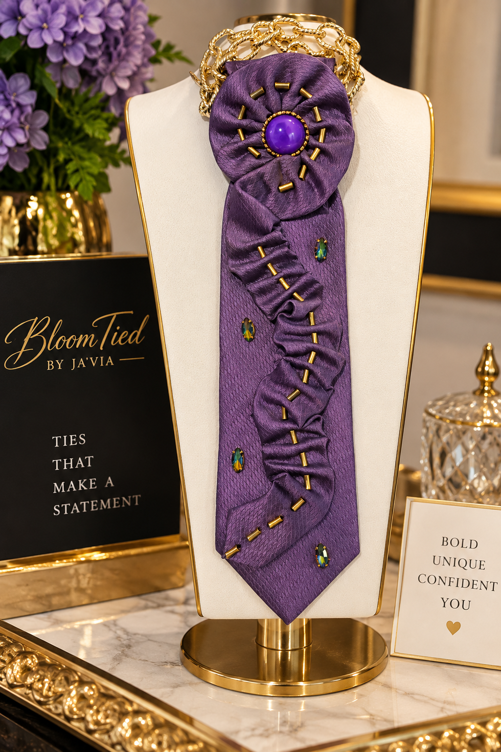 Royal Ruffle Elegance