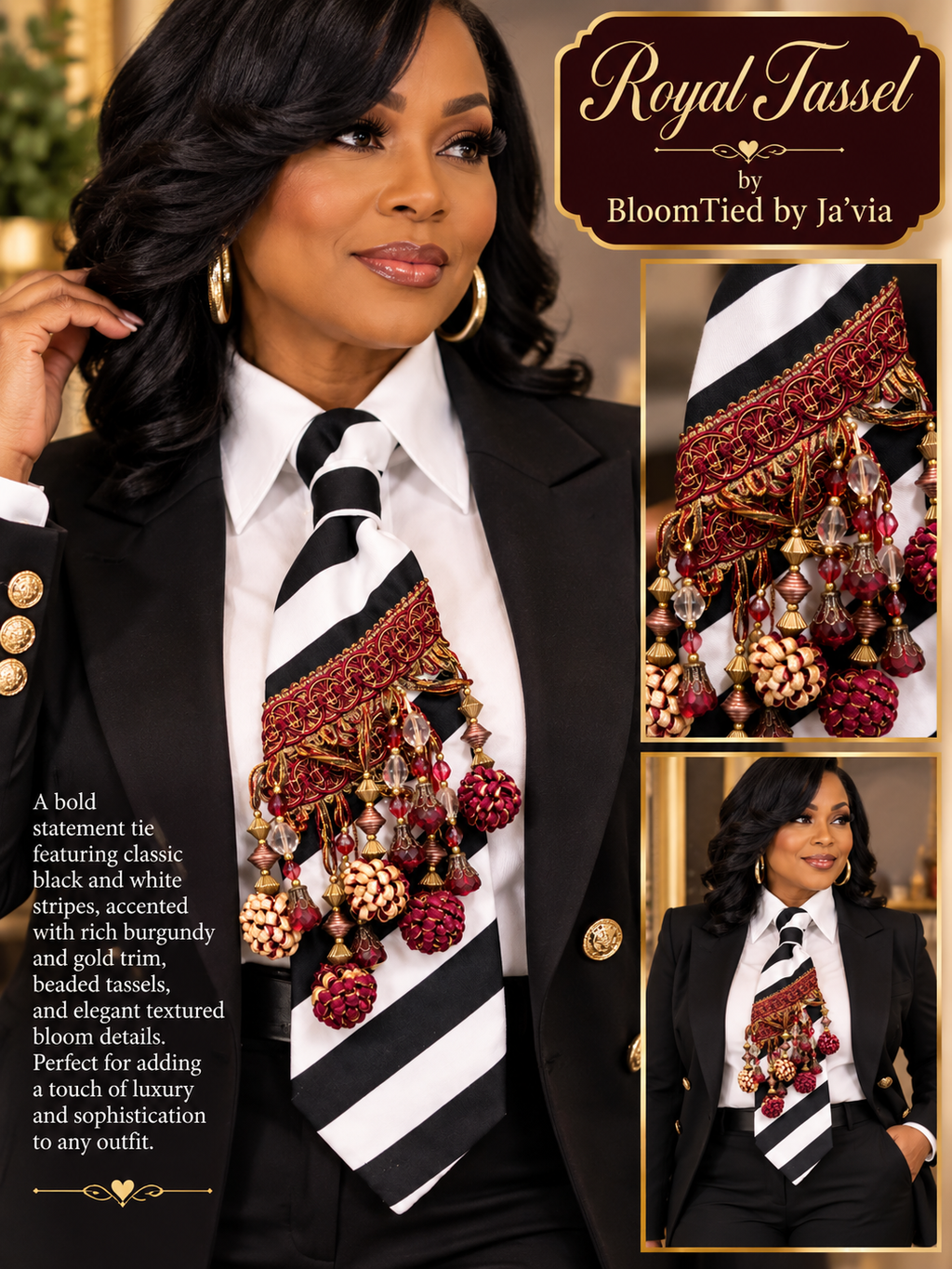 Royal Tassel — BloomTied by Ja’via