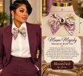 Mauve Majesty Medium Bow